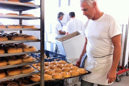 Bagel-production check and freshness guaranteed with American Bagel Company